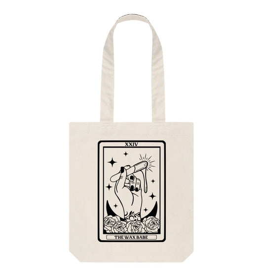 Natural THE WAX BABE TAROT BAG