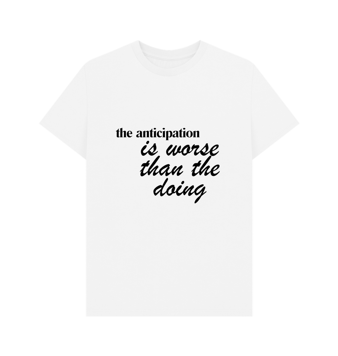 White Printed T-shirt Front