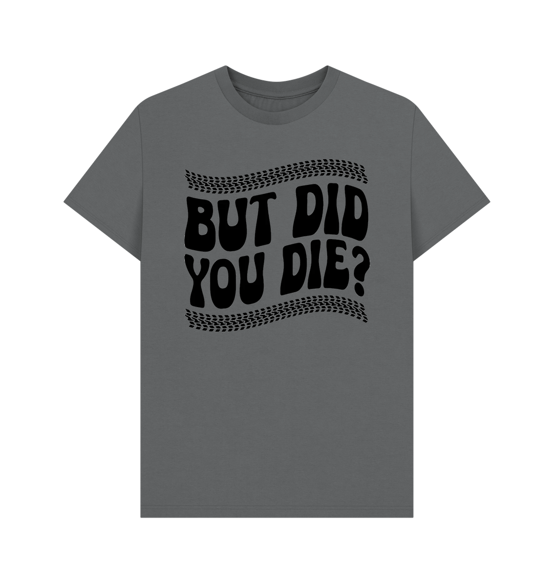 Slate Grey Printed T-shirt Front