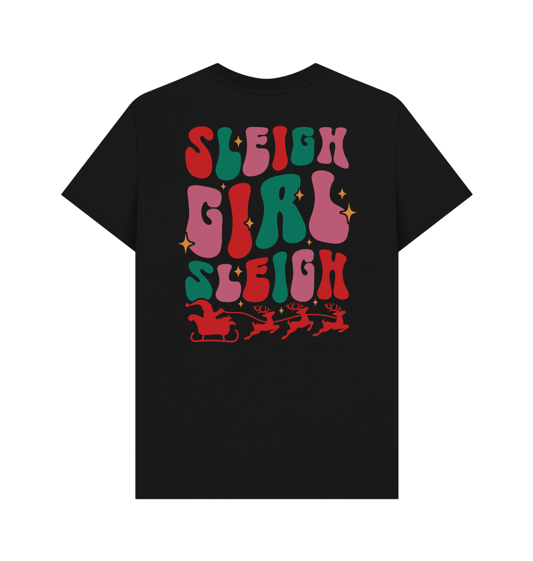 Black Printed T-shirt Back