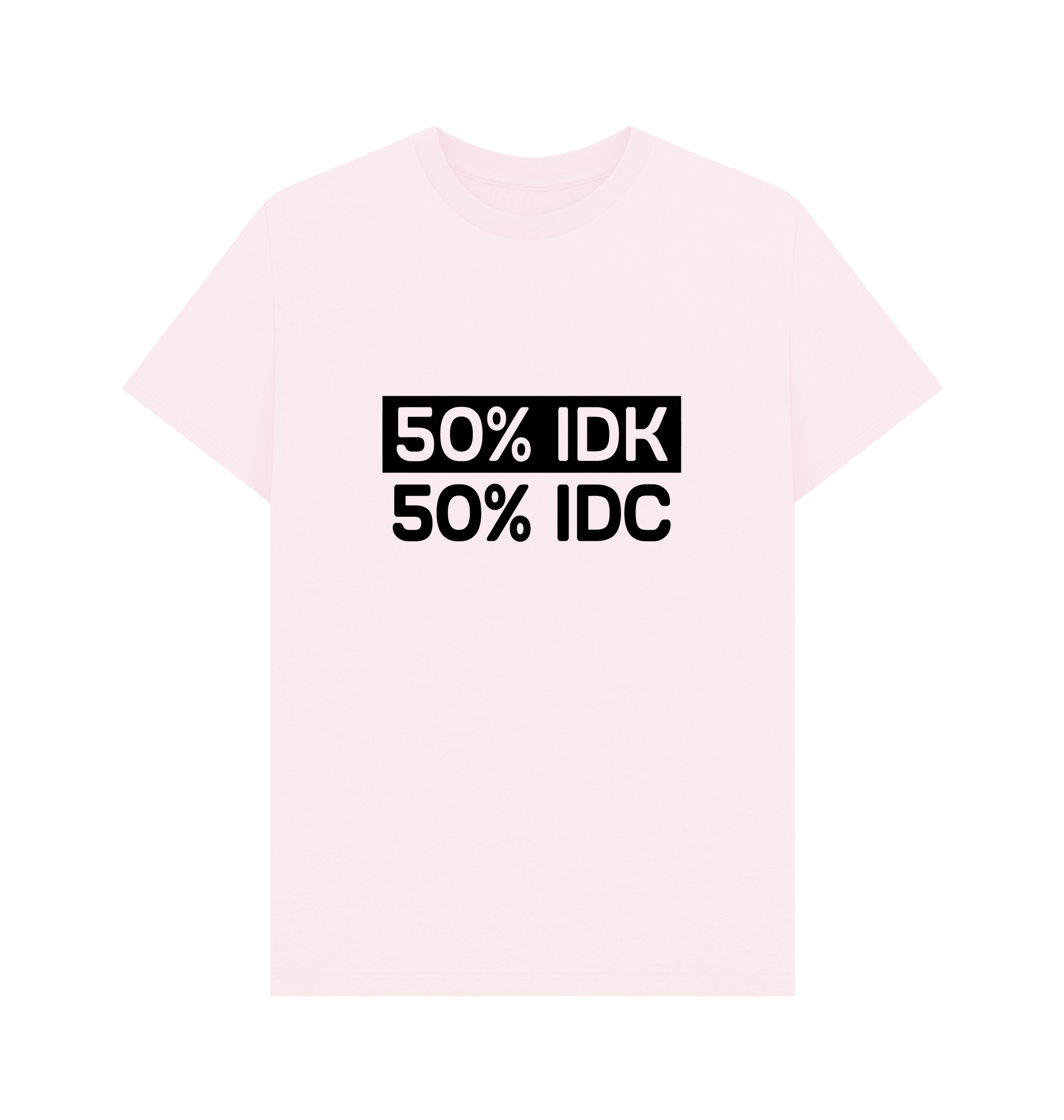 Pink Printed T-shirt Front