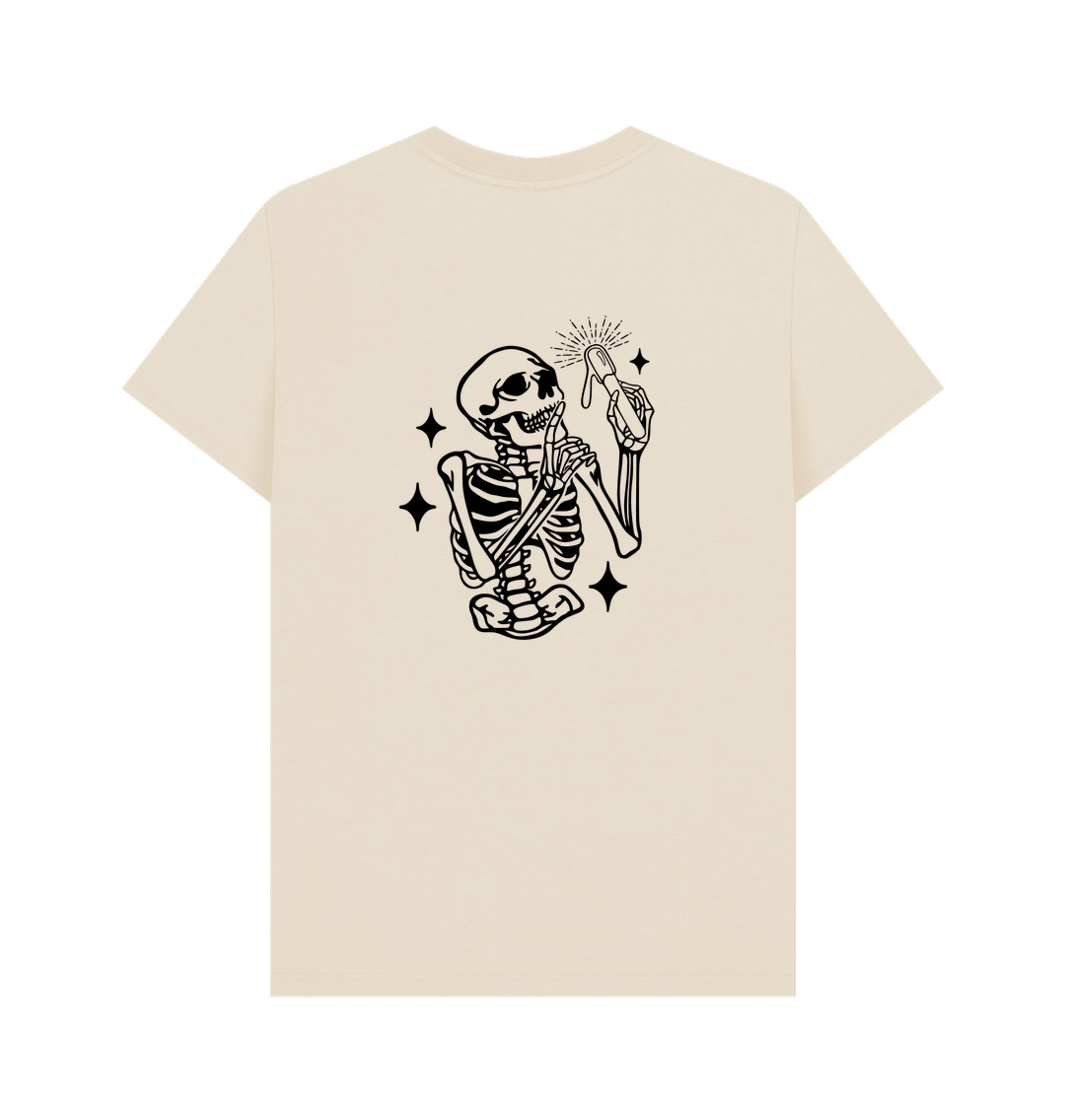 Oat BACK DESIGN - SKELETON black