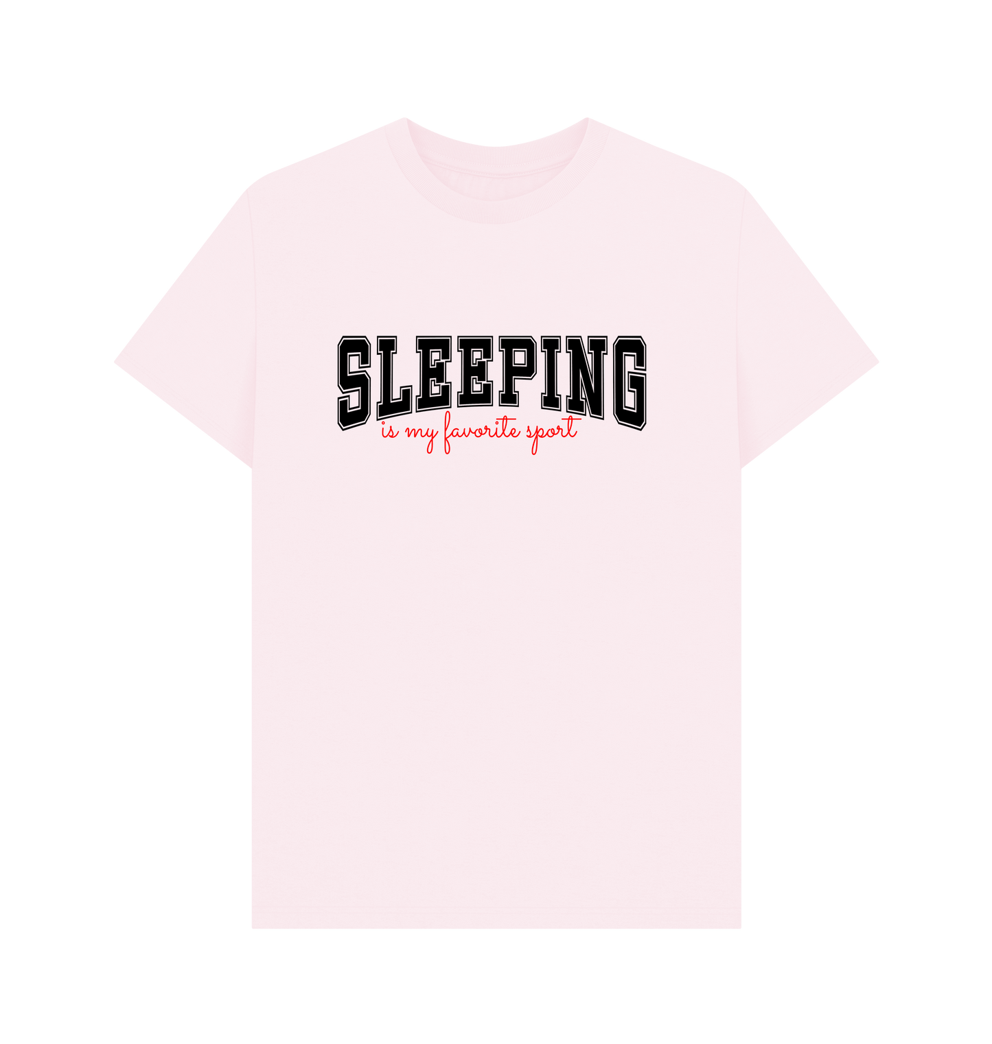 Pink Printed T-shirt Front