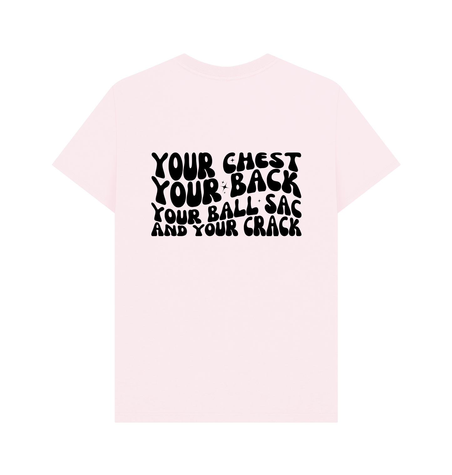Pink Printed T-shirt Back