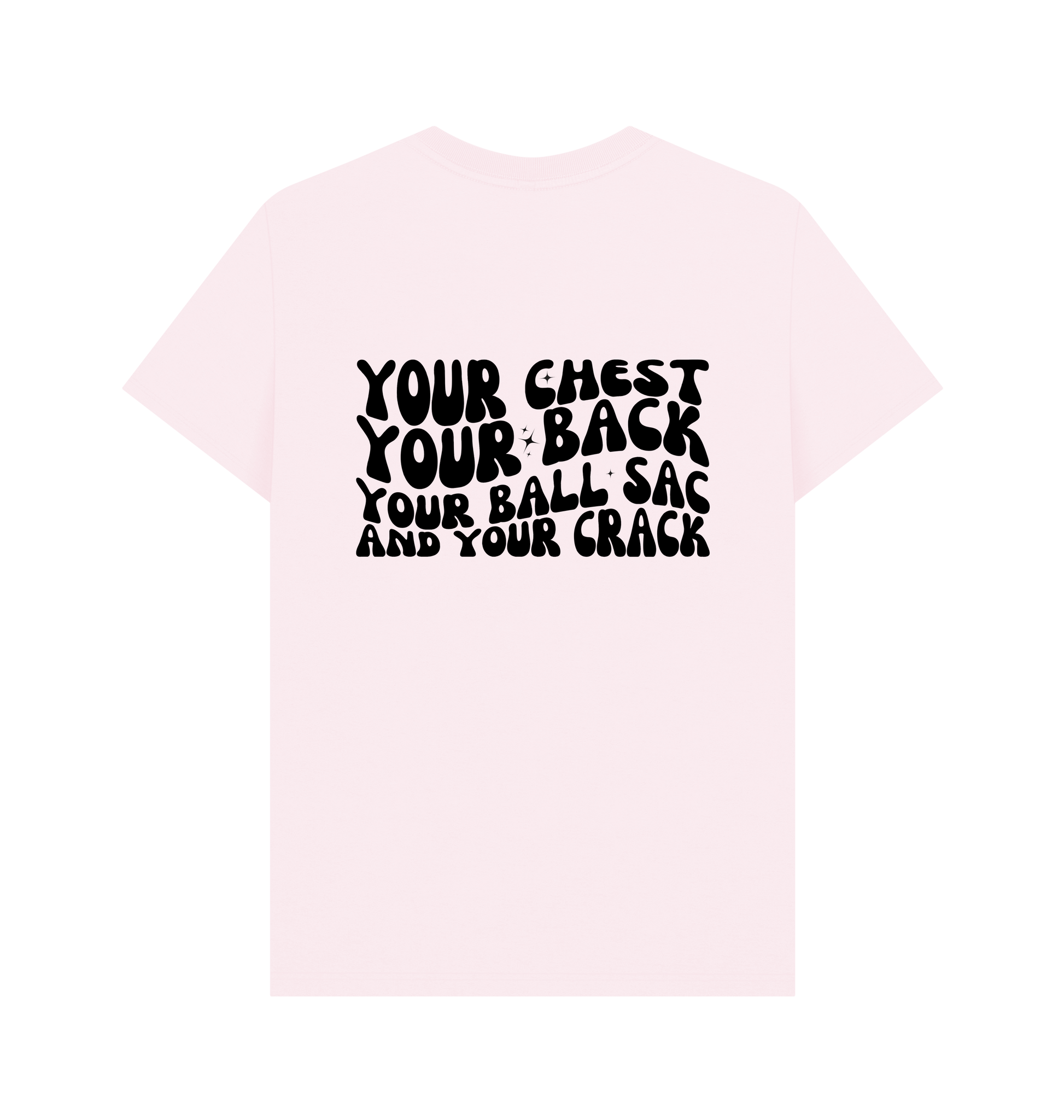Pink Printed T-shirt Back