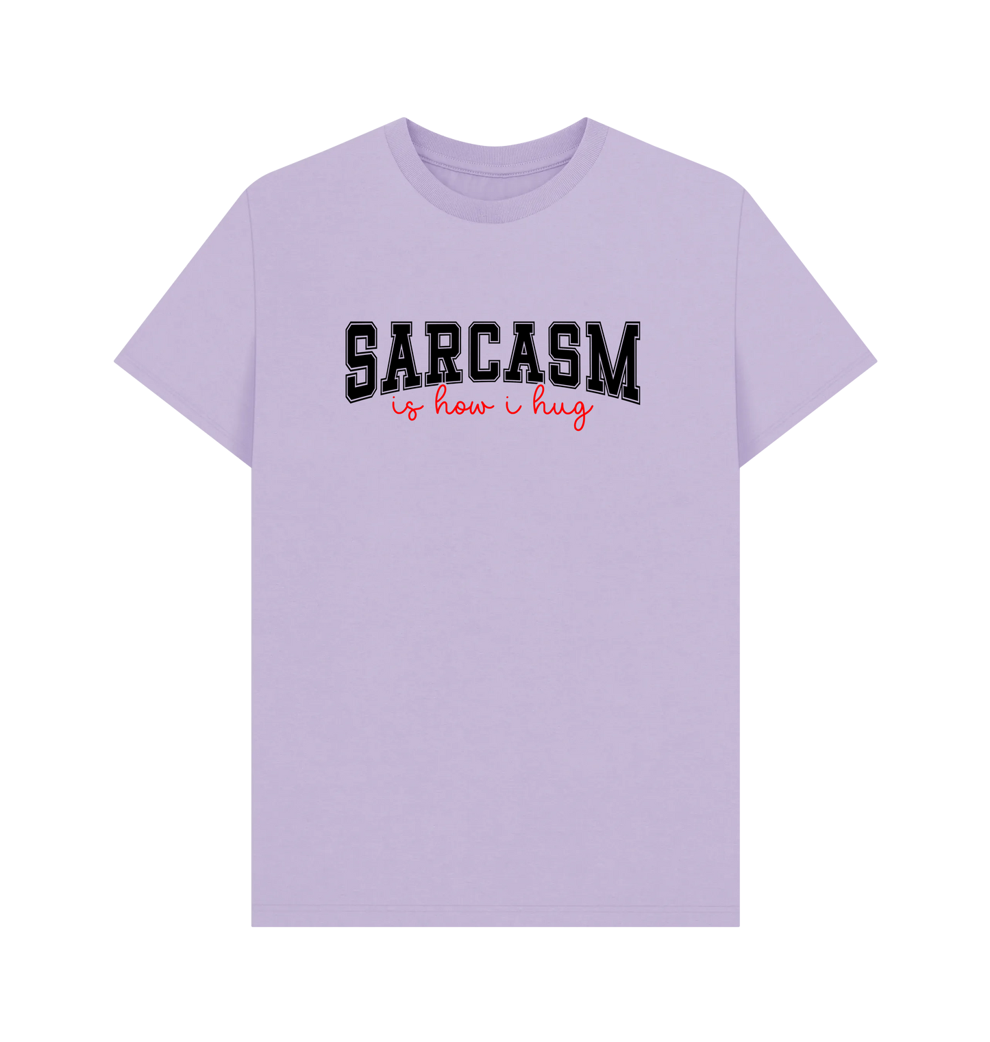 Lilac Printed T-shirt Front