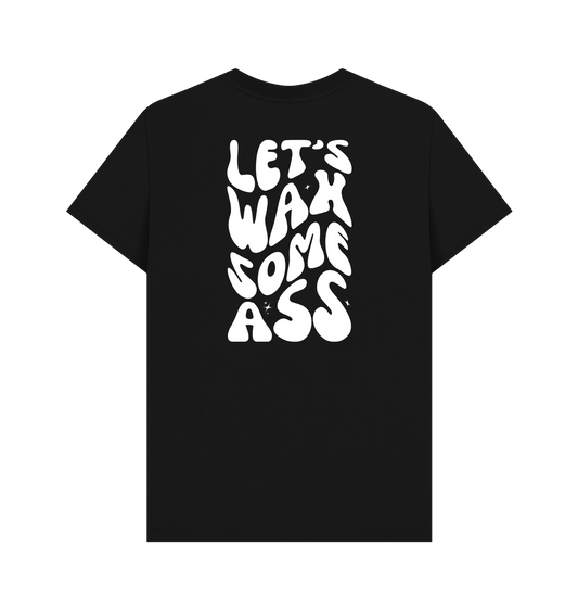 Black Printed T-shirt Back
