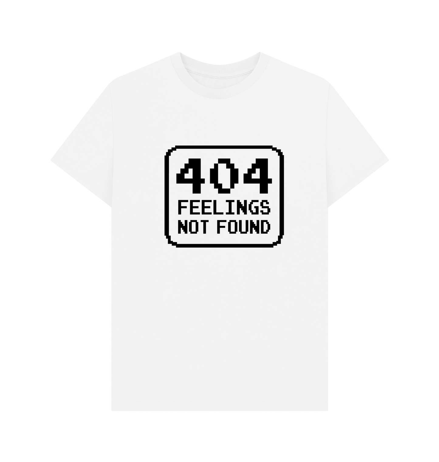 White Printed T-shirt Front