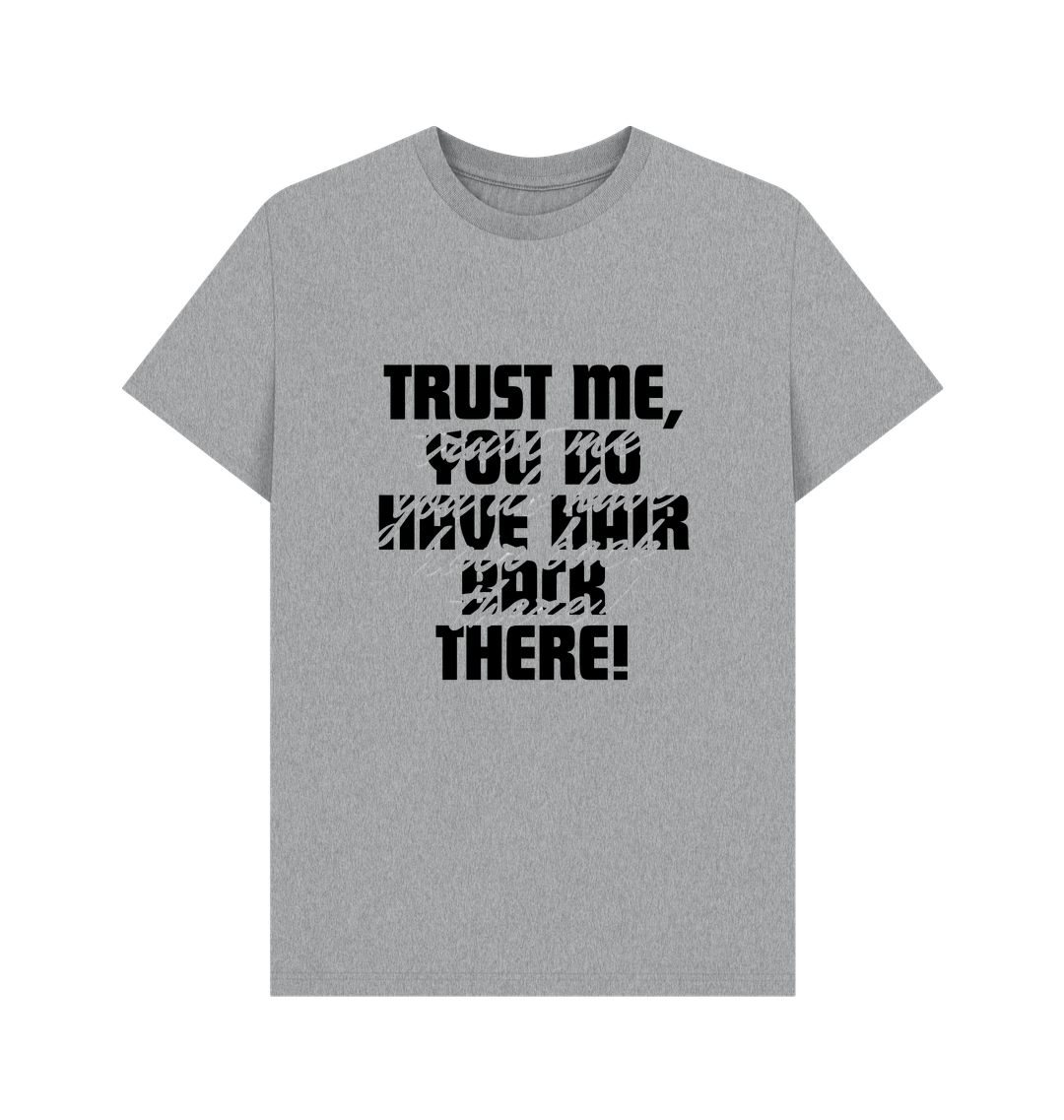 Athletic Grey Printed T-shirt Front