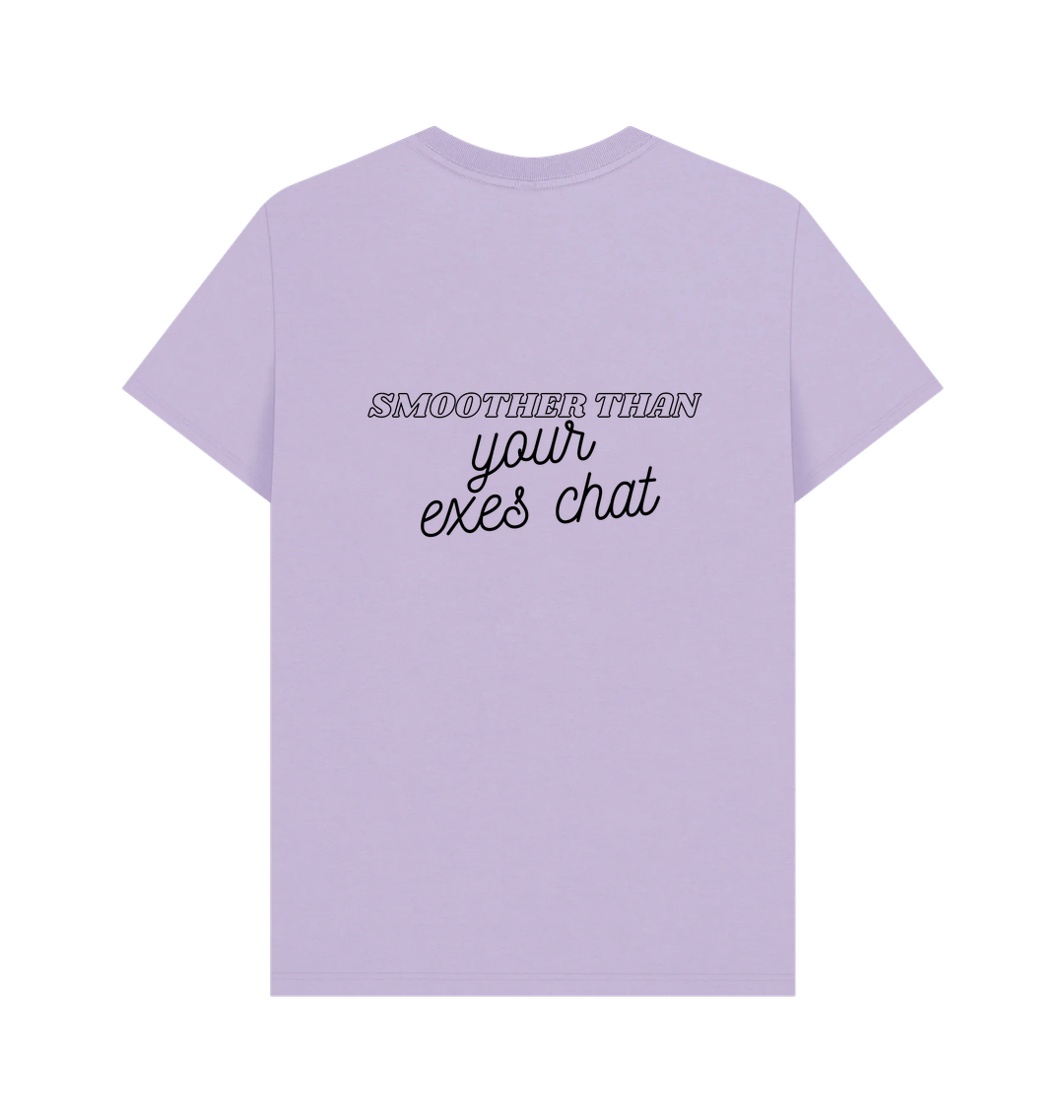 Lilac Printed T-shirt Back