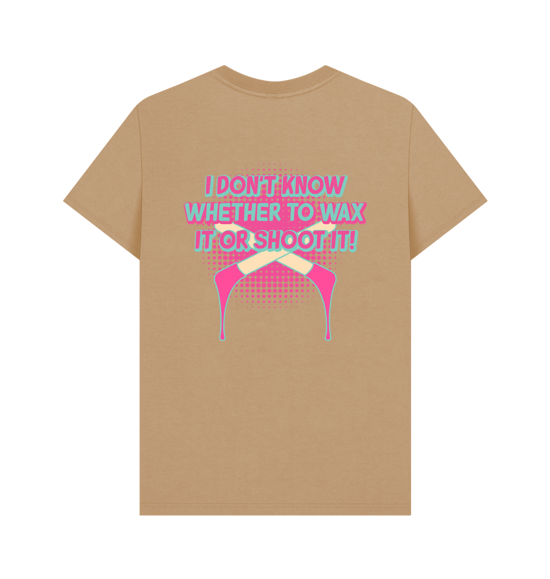 Sand Printed T-shirt Back