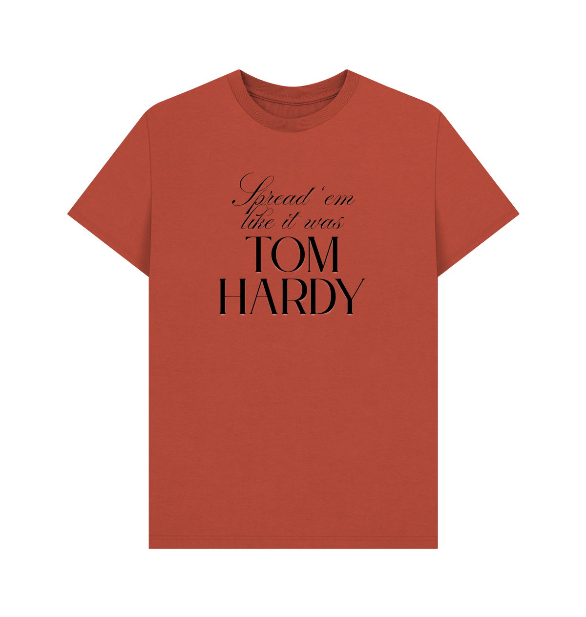 Rust Printed T-shirt Front