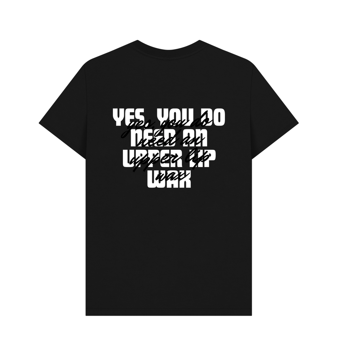 Black Printed T-shirt Back