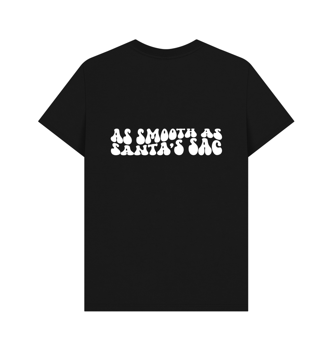 Black Printed T-shirt Back