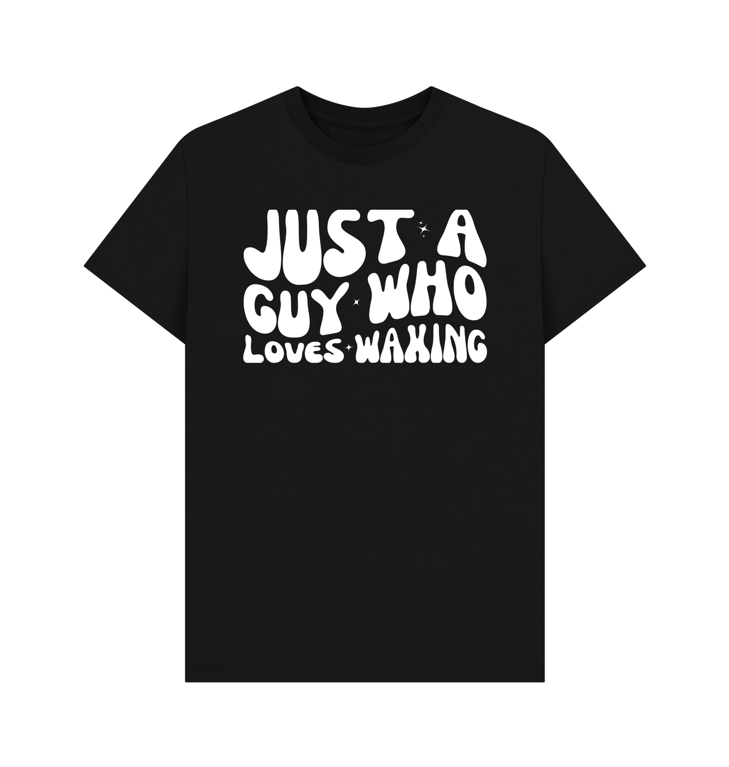 Black Printed T-shirt Front