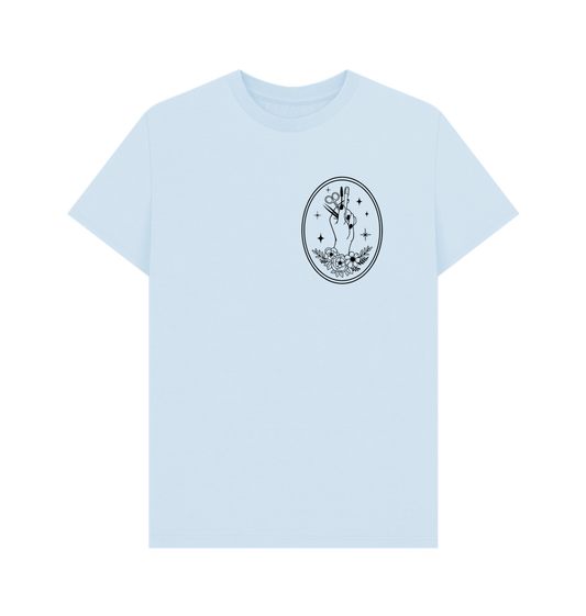 Sky Blue FLORAL EMBLEM