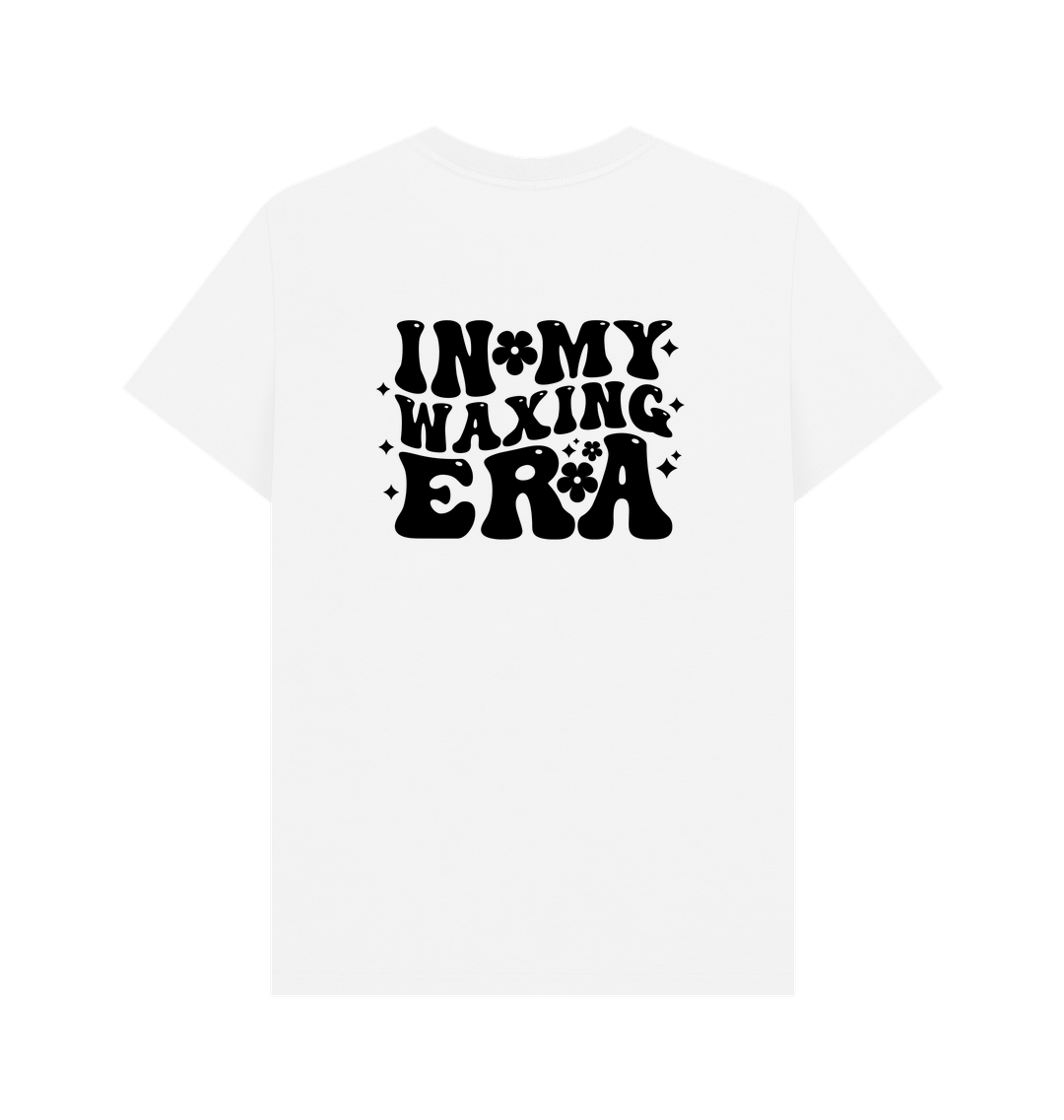White Printed T-shirt Back