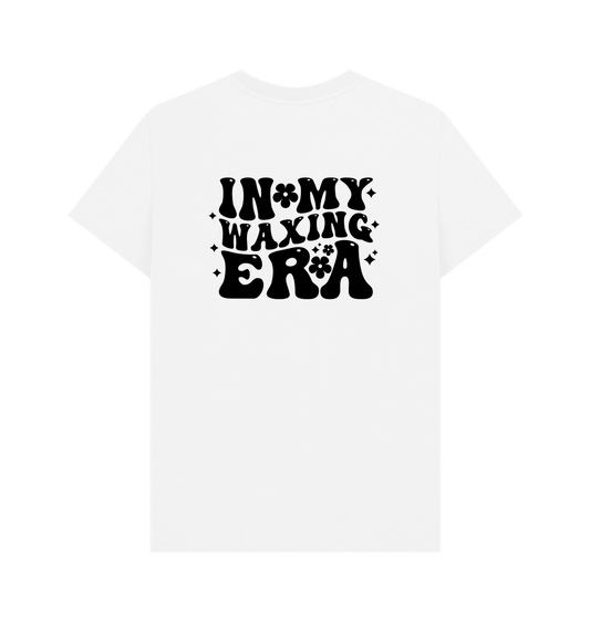 White Printed T-shirt Back