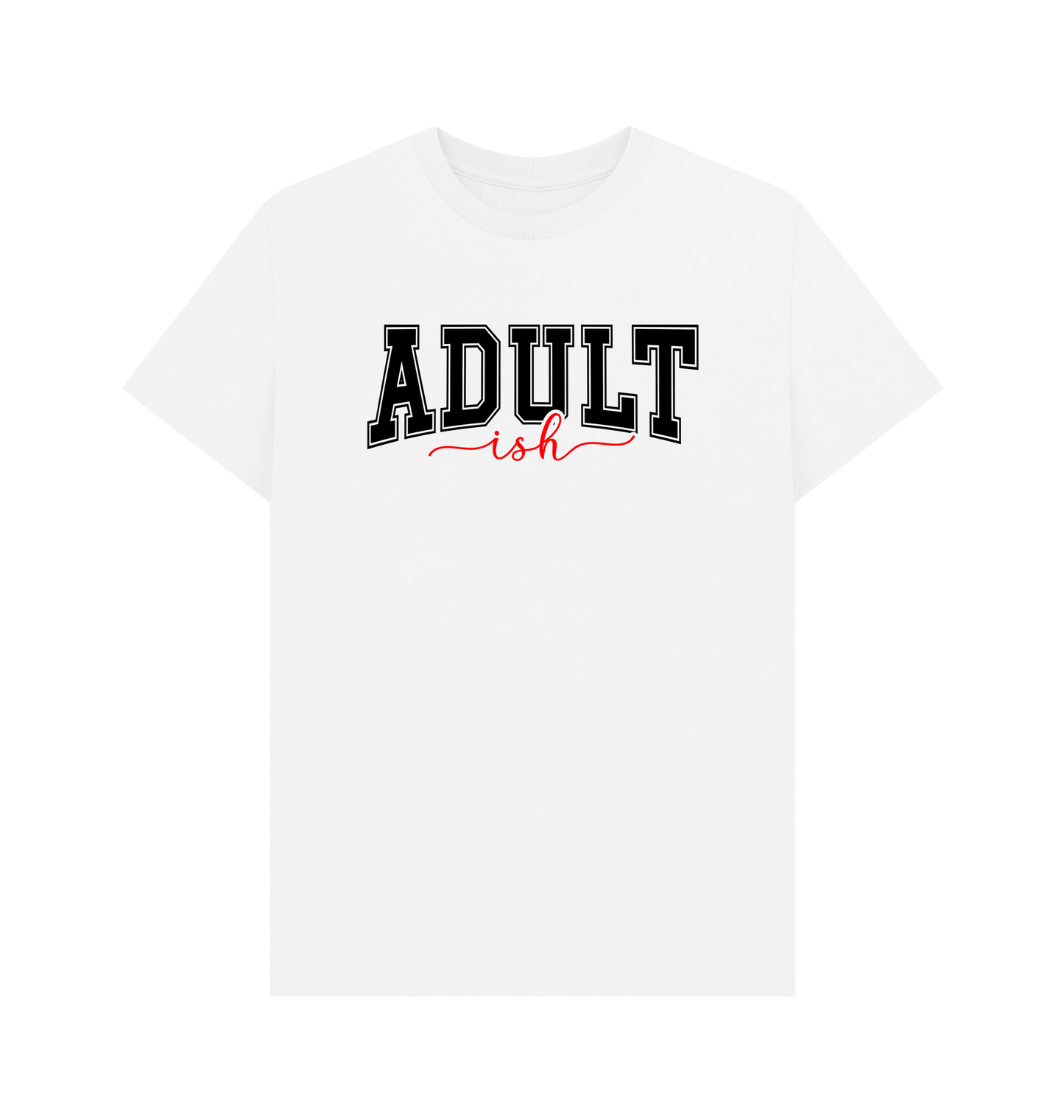 White Printed T-shirt Front