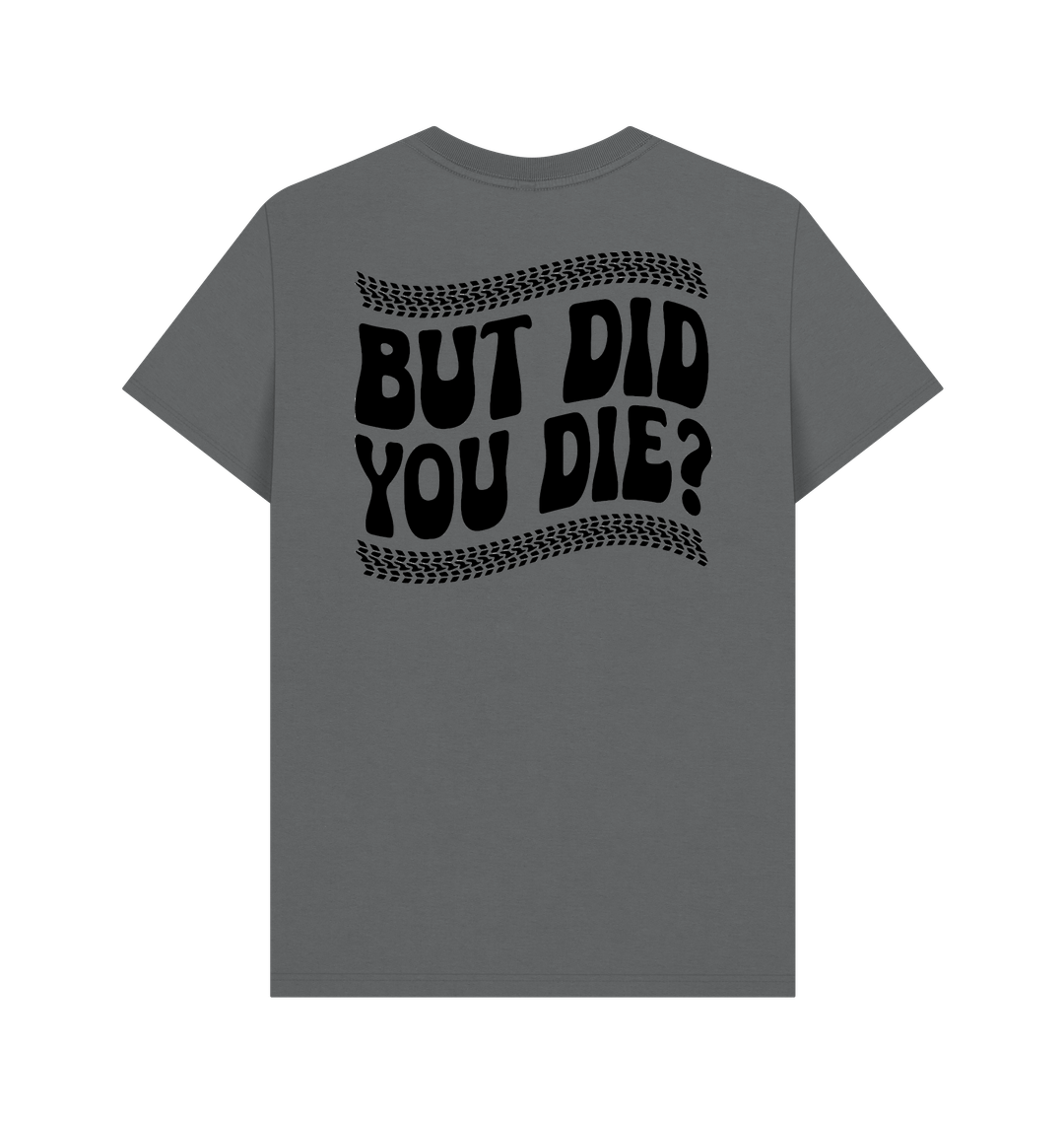 Slate Grey Printed T-shirt Back