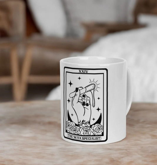 THE WAX SPECIALIST TAROT MUG