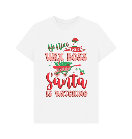 White Printed T-shirt Front