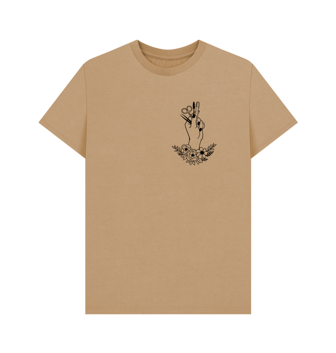 Sand Printed T-shirt Front