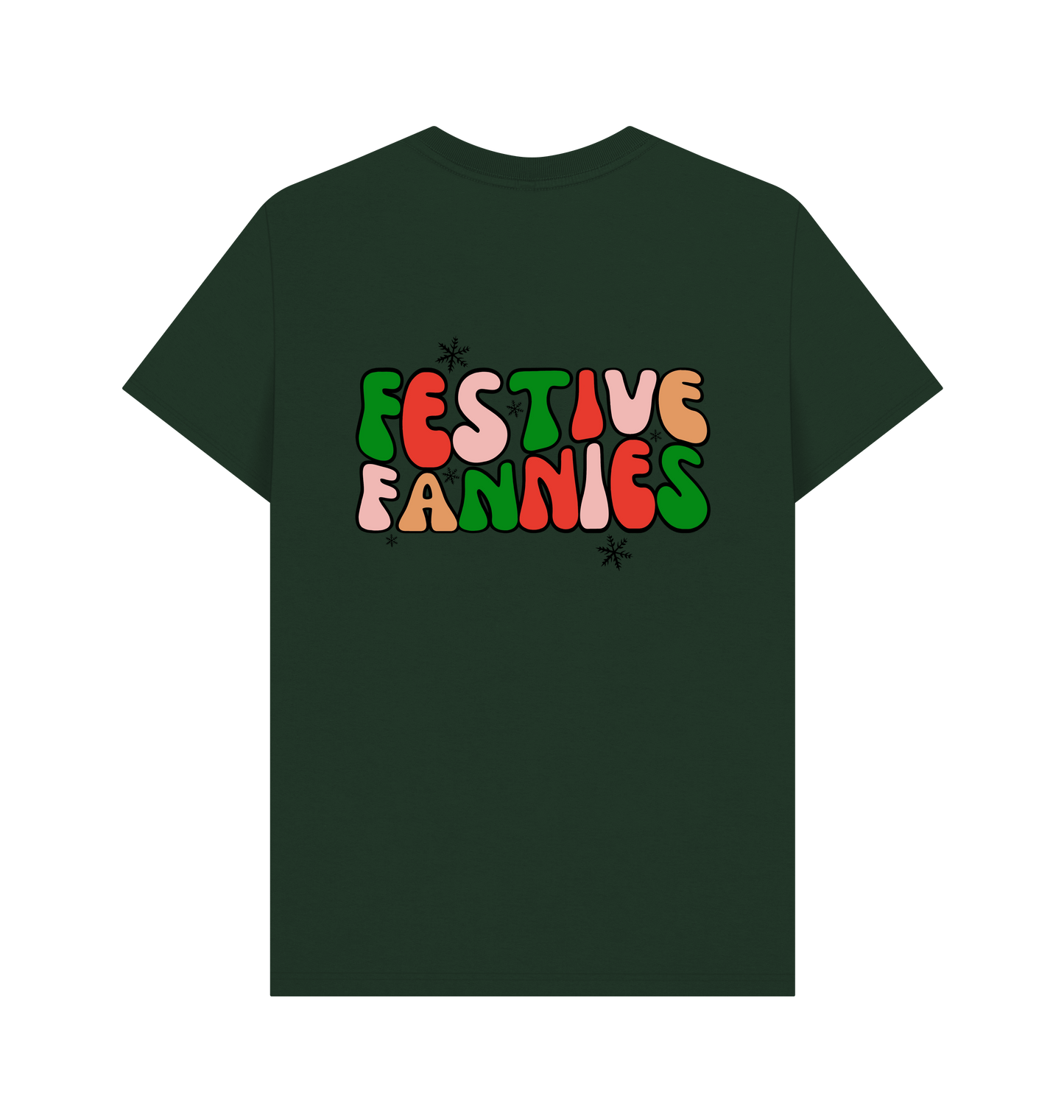 Evergreen Printed T-shirt Back