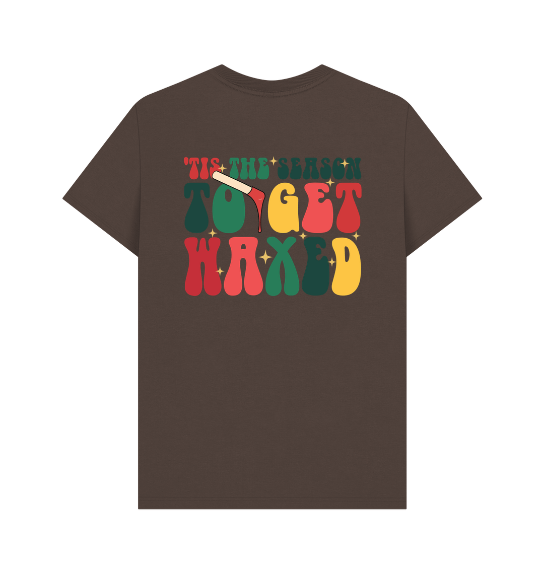 Chocolate Printed T-shirt Back