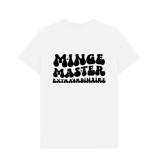 White Printed T-shirt Back