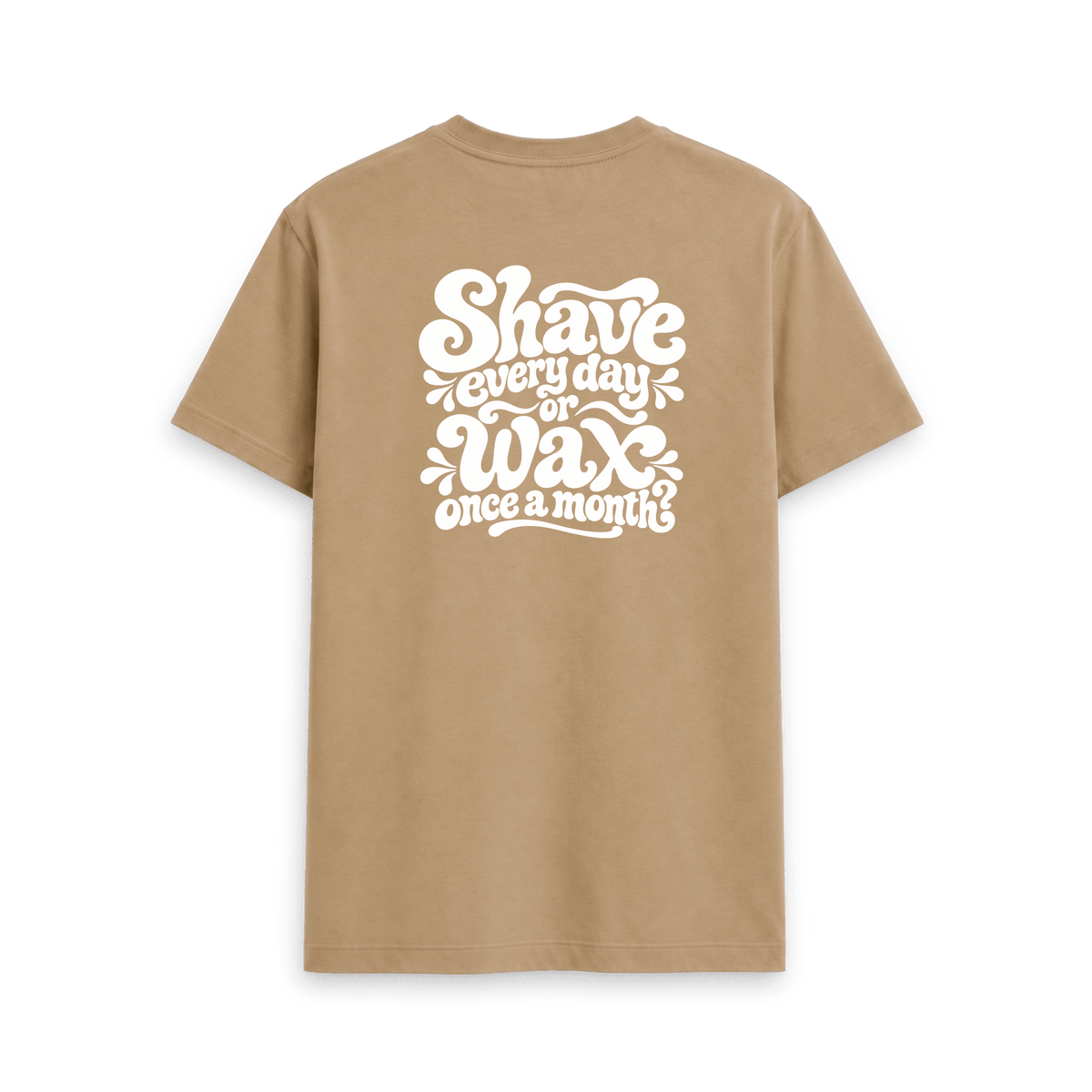 Sand Printed T-shirt Back