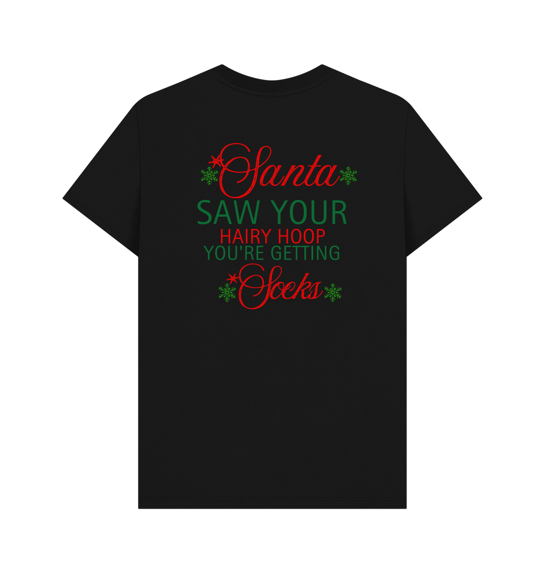 Black Printed T-shirt Back