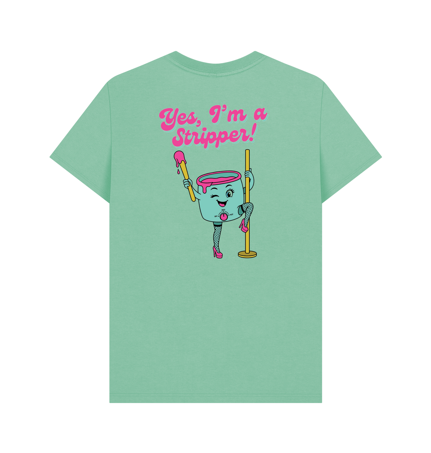 Peppermint Printed T-shirt Back