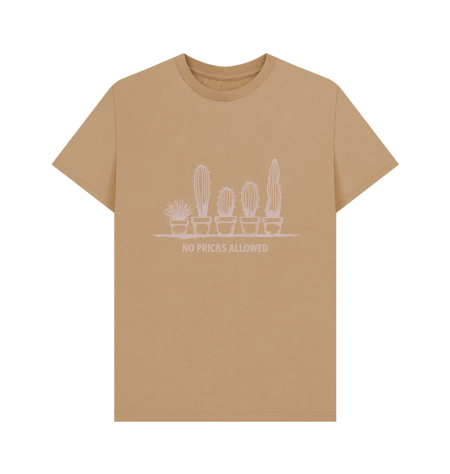 Sand Printed T-shirt Front