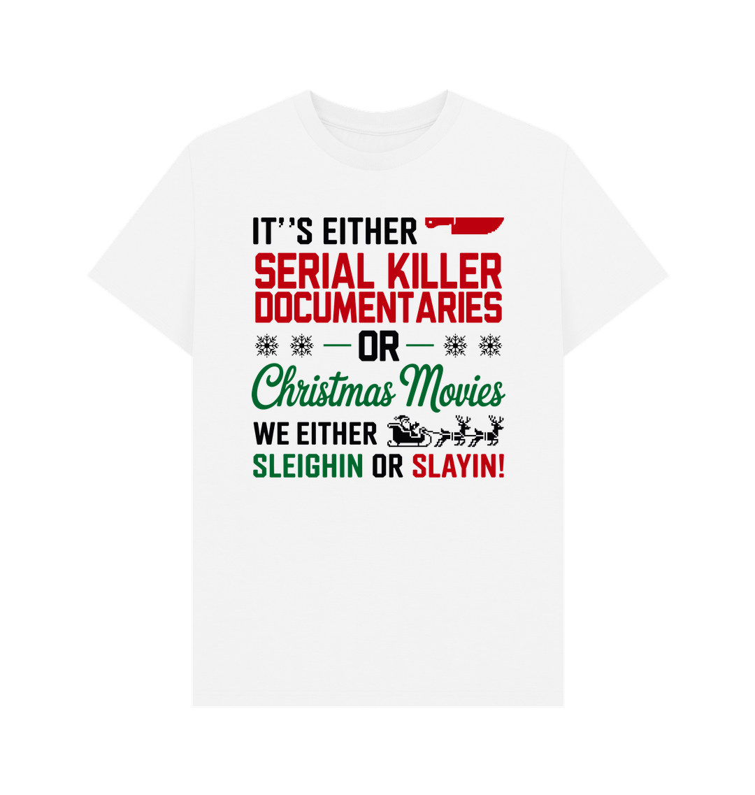 White Printed T-shirt Front