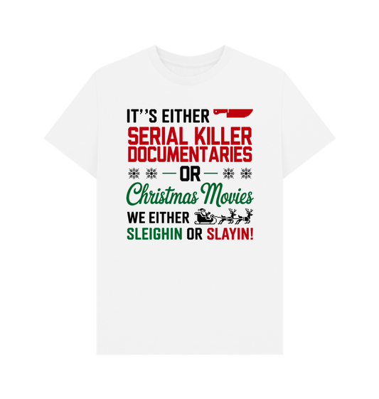 White Printed T-shirt Front