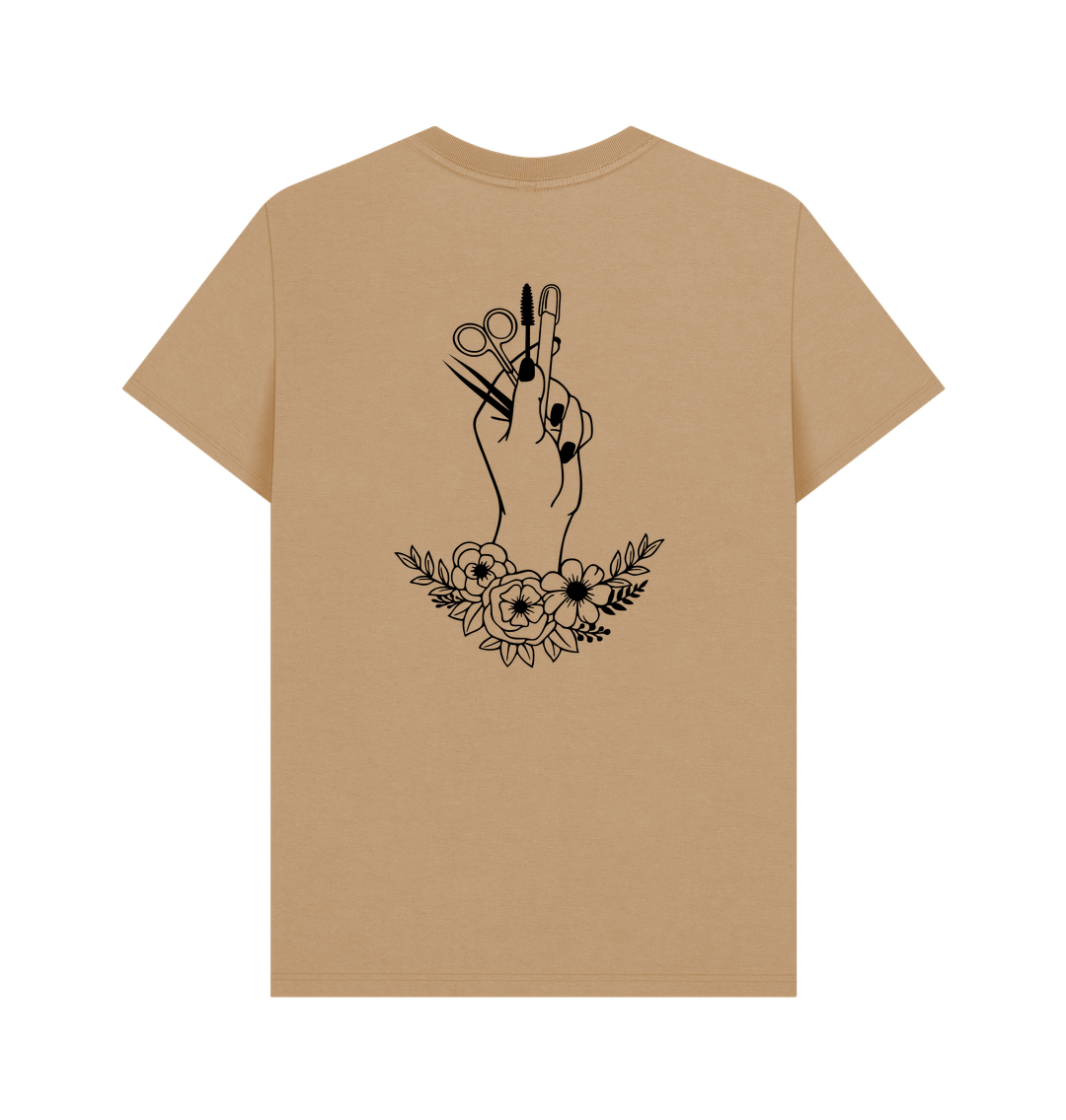 Sand Printed T-shirt Back