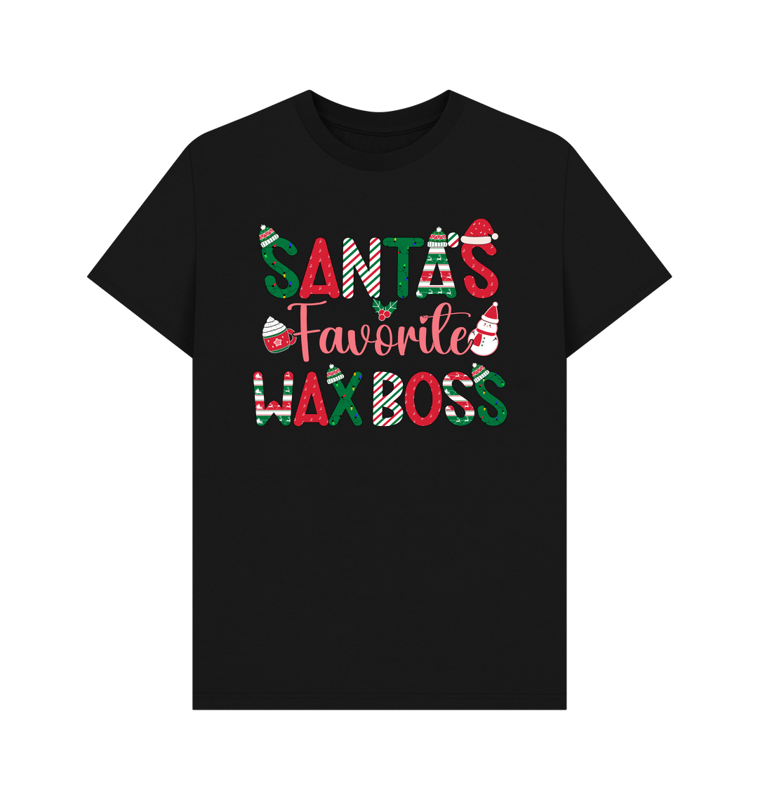 Black Printed T-shirt Front