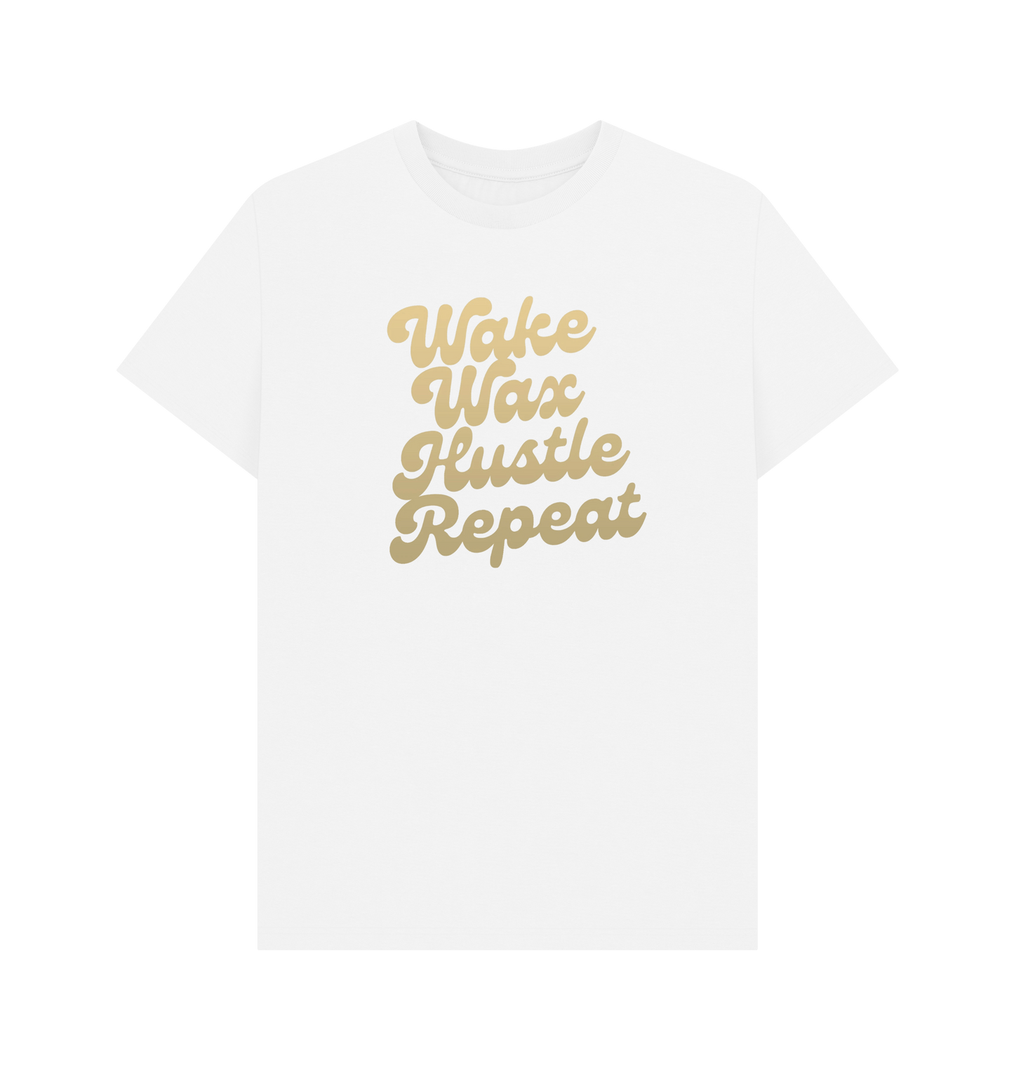 White Printed T-shirt Front