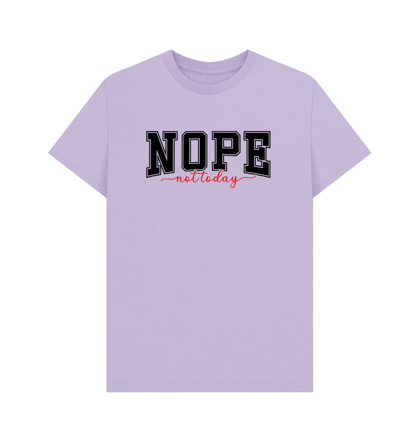 Lilac Printed T-shirt Front