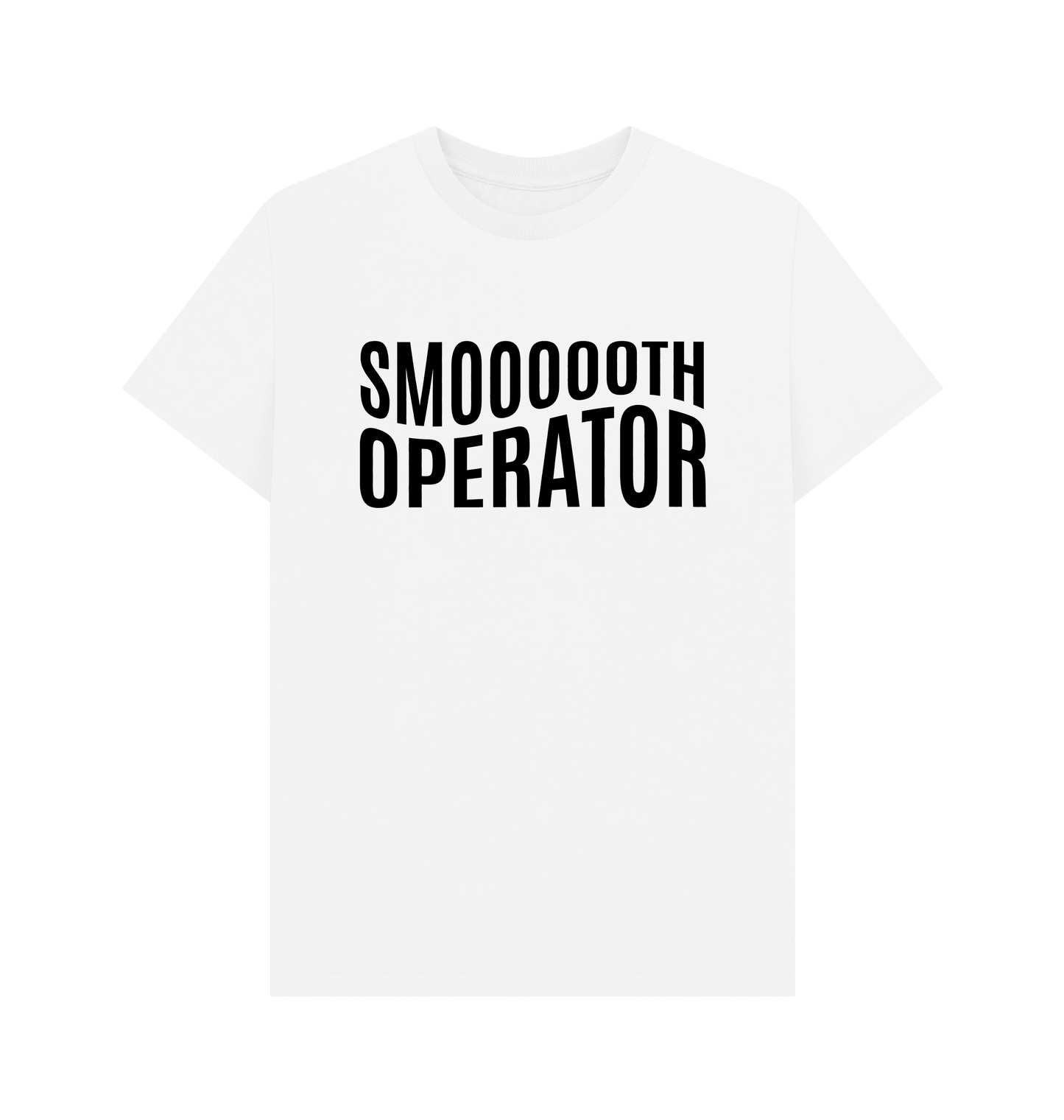 White Printed T-shirt Front