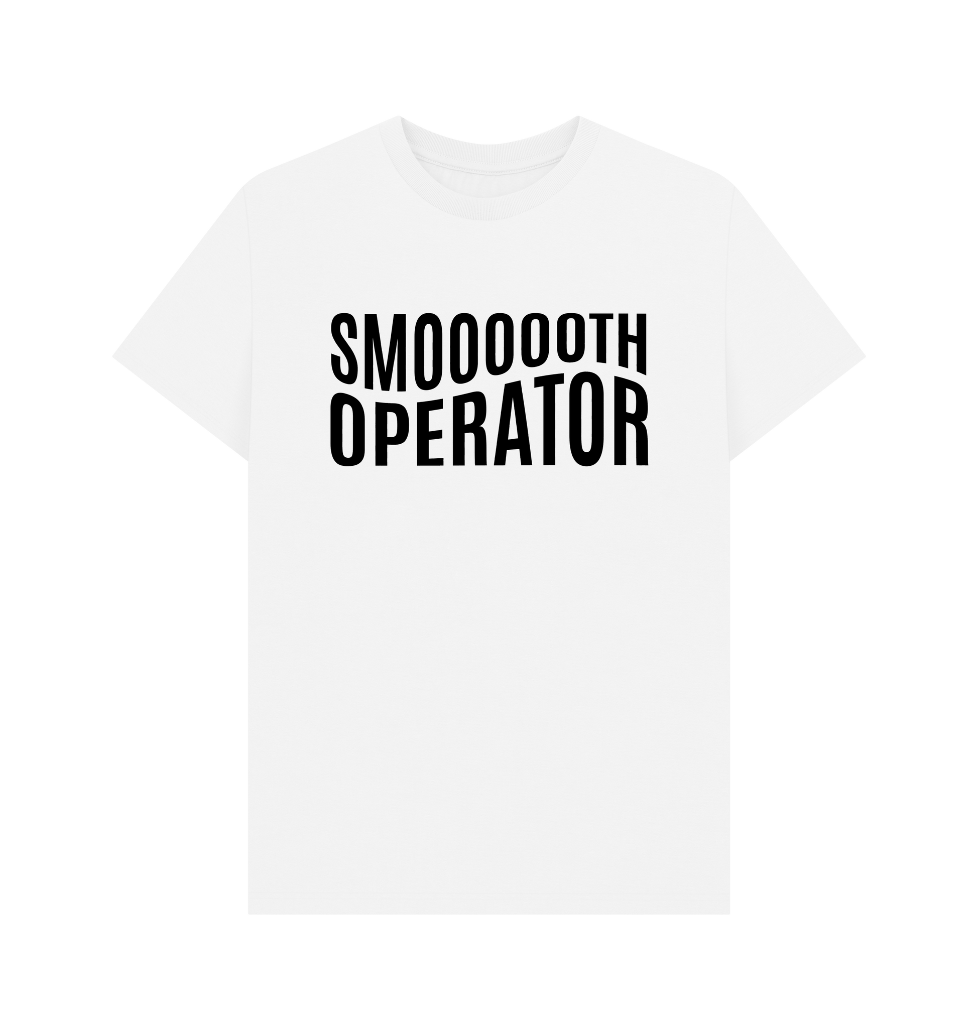White Printed T-shirt Front
