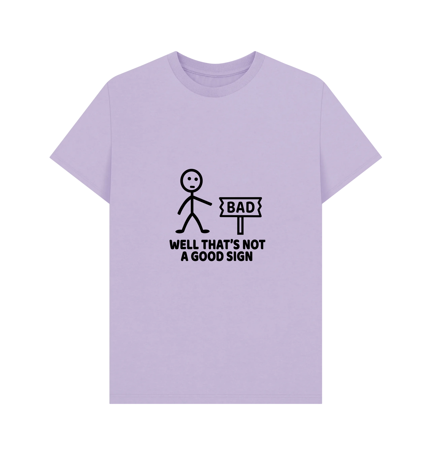 Lilac Printed T-shirt Front