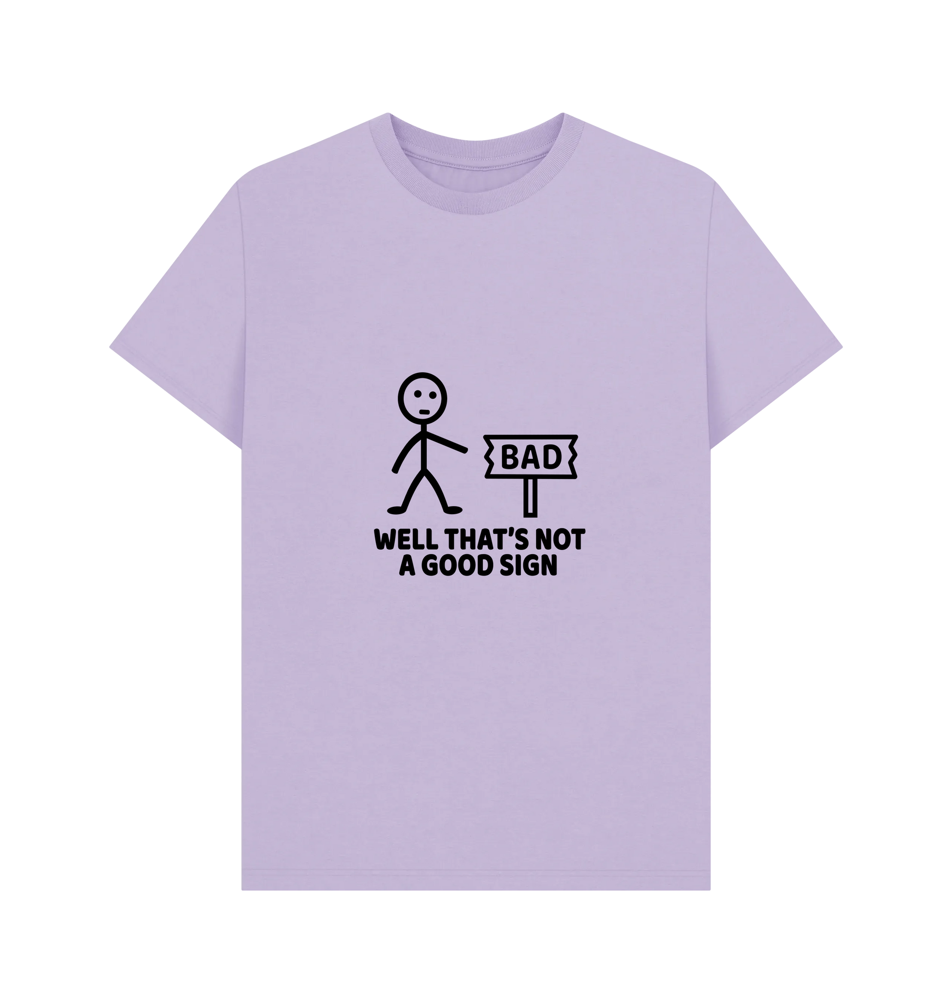 Lilac Printed T-shirt Front