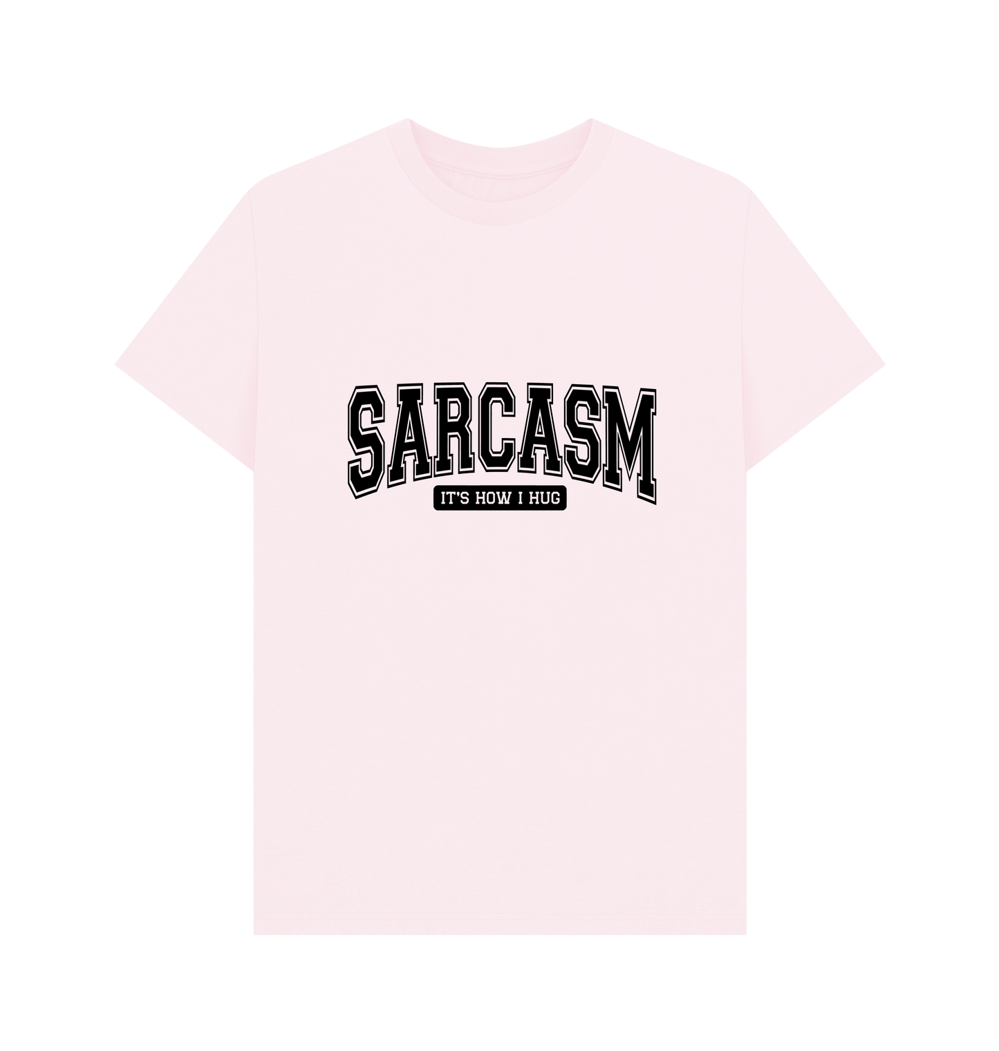 Pink Printed T-shirt Front