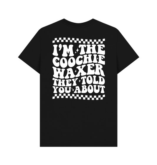 Black Printed T-shirt Back