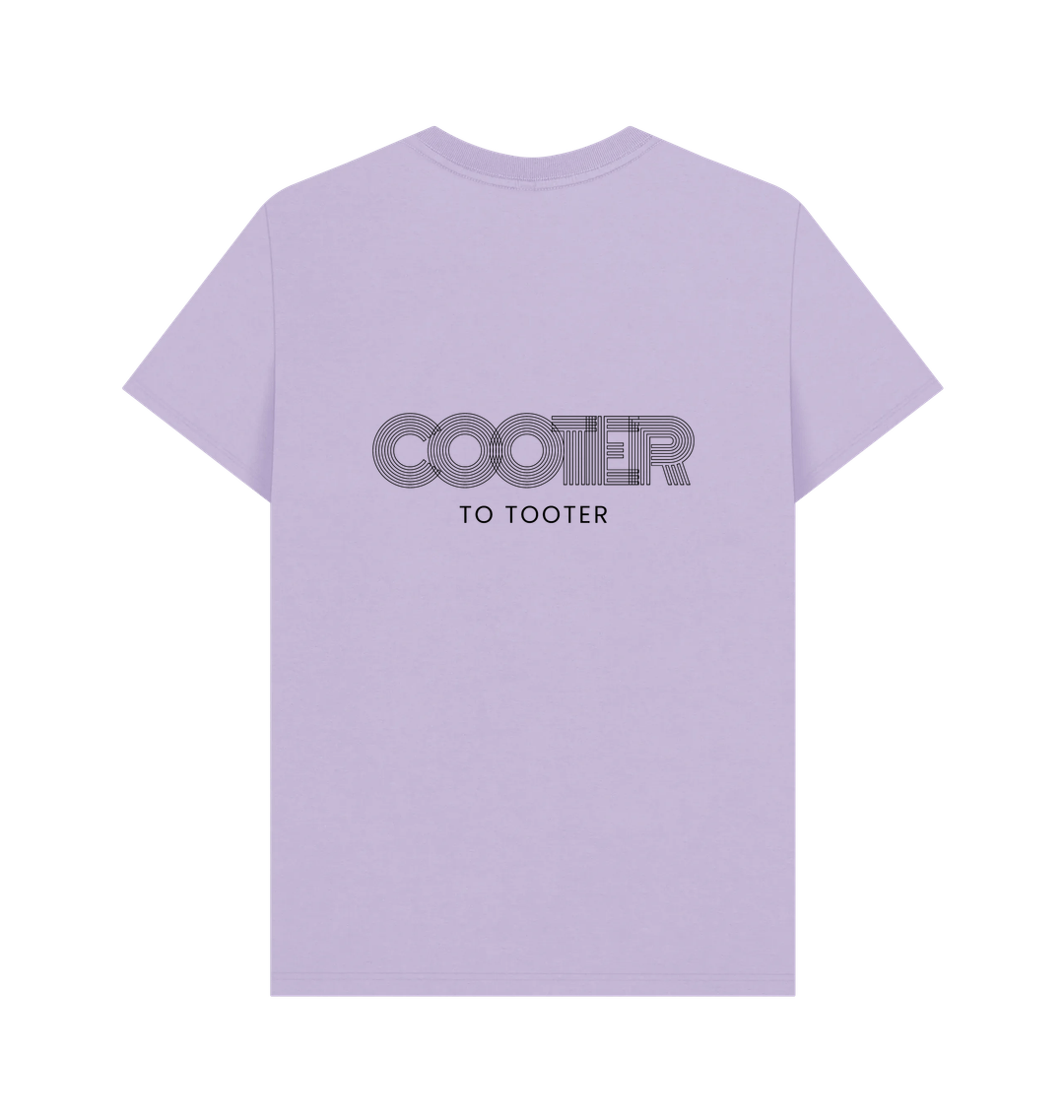 Lilac Printed T-shirt Back