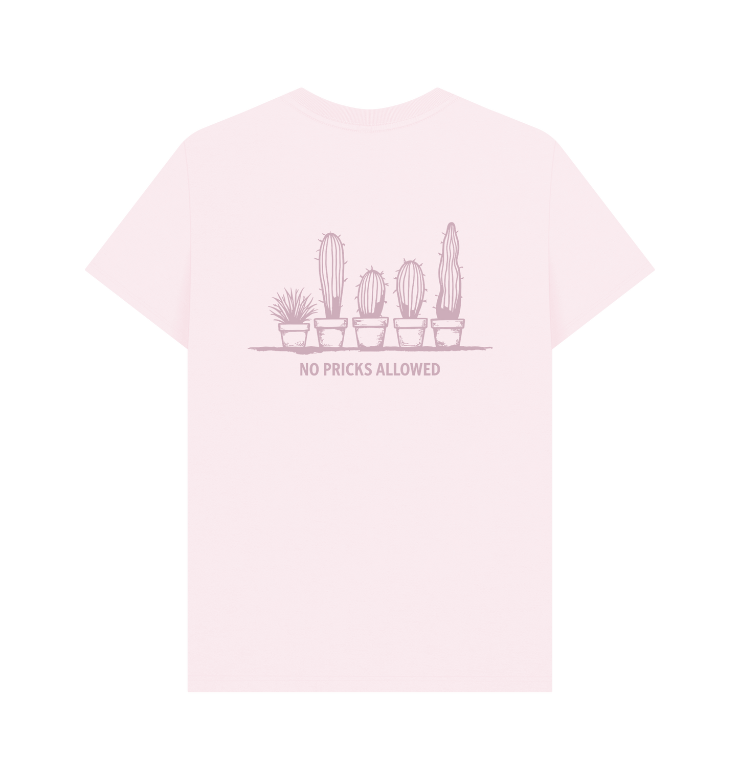 Pink Printed T-shirt Back