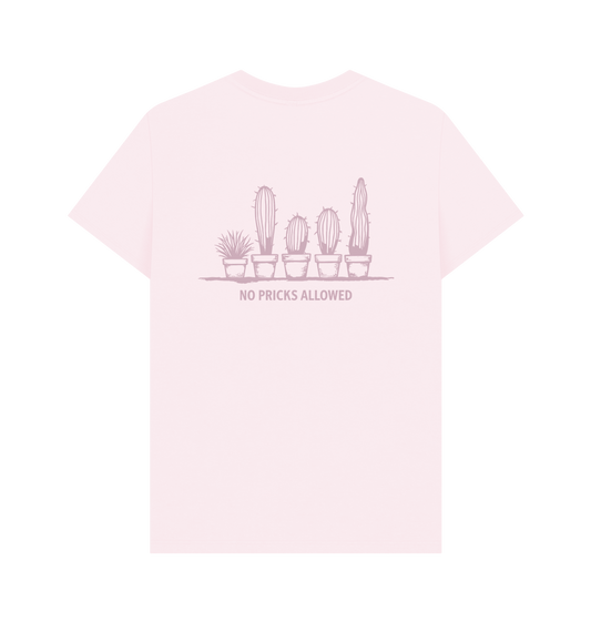 Pink Printed T-shirt Back