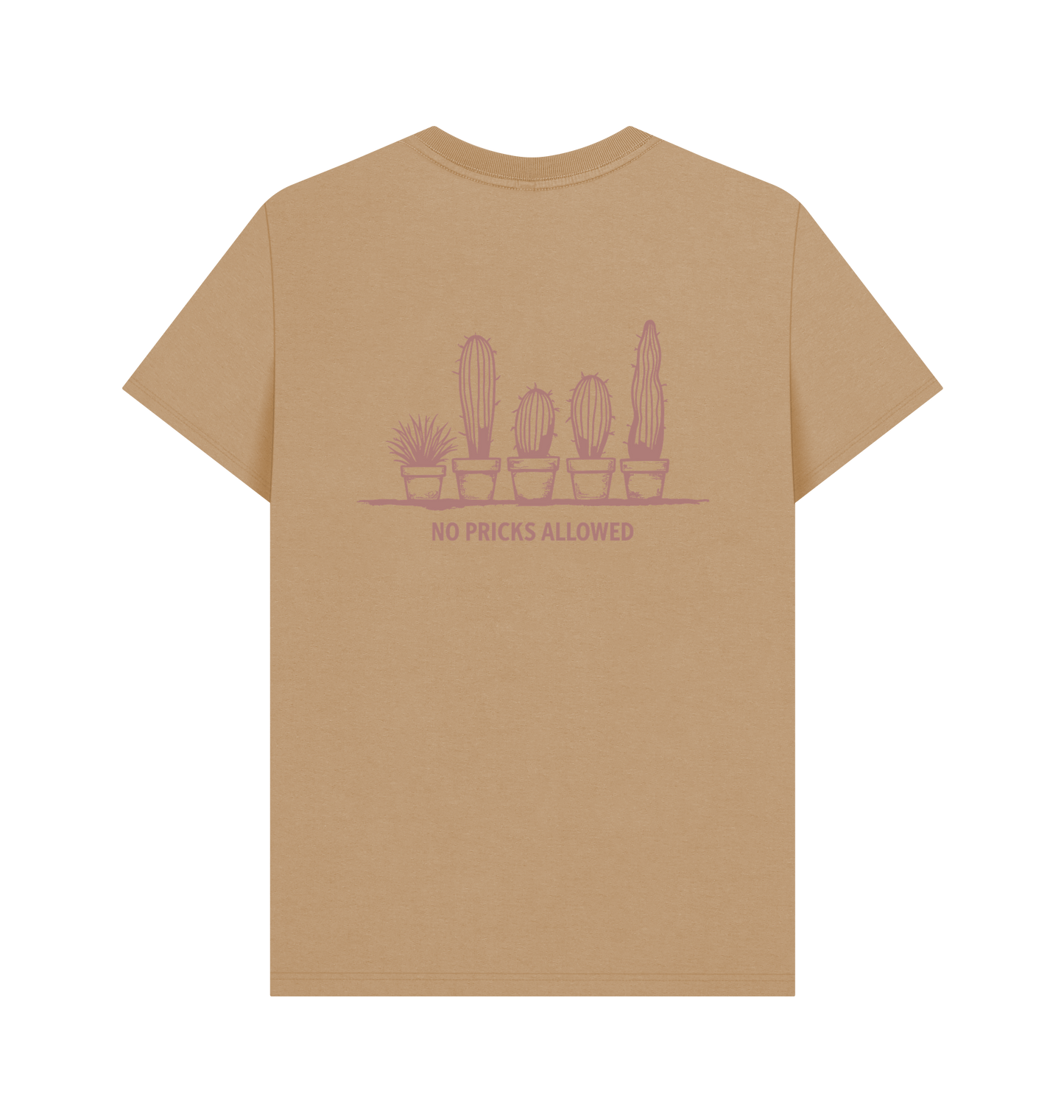 Sand Printed T-shirt Back